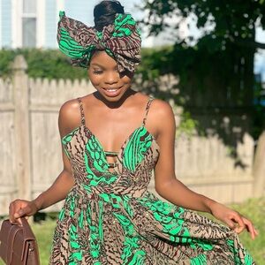 Vibrant Patterned Dress. “Ankara”

✨ AFRICAN ELEGANCE REDEFINED ✨